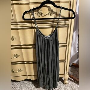 Charlotte Russe Flowing Green Mini Dress